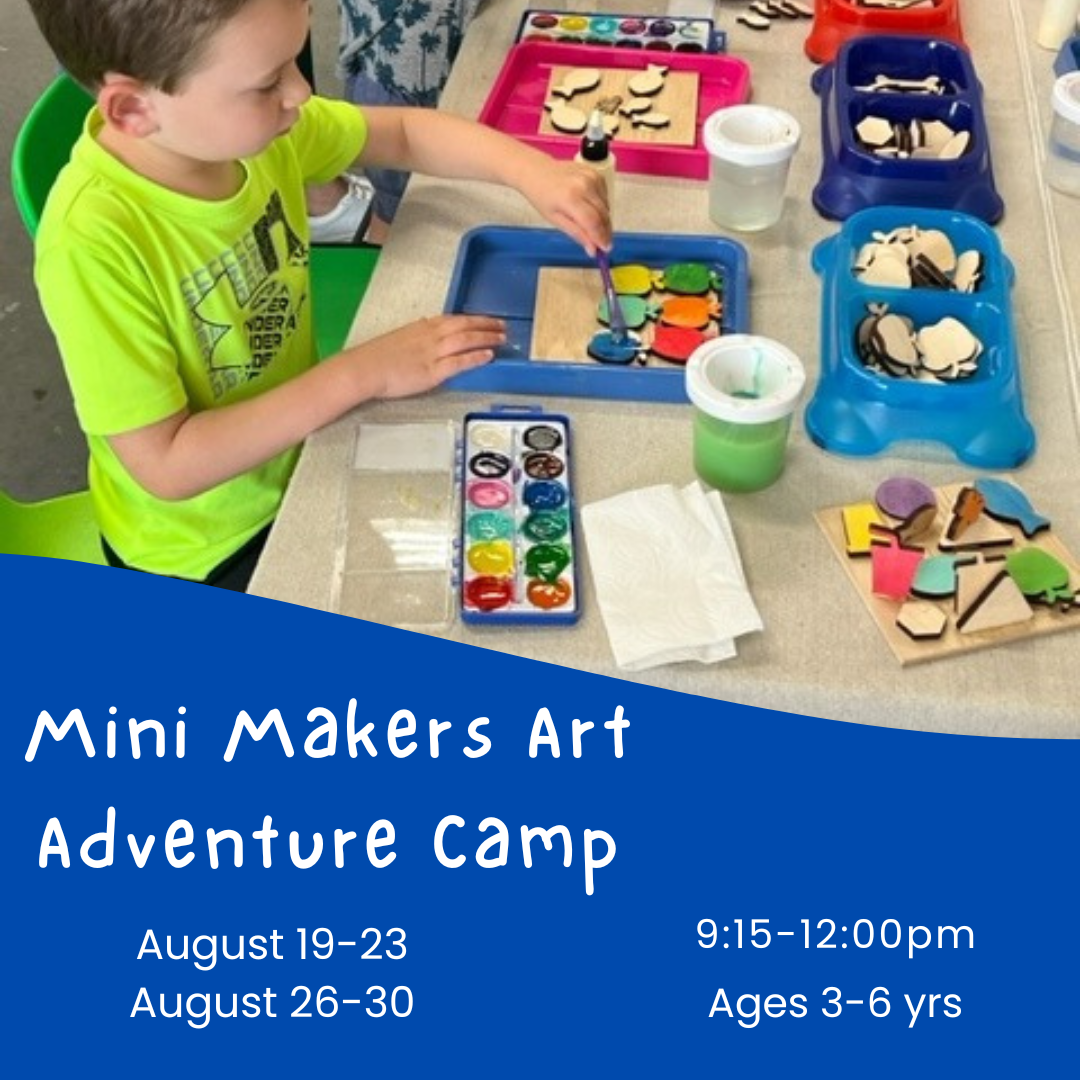 Mini Makers Art Adventure Camp